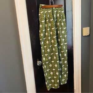 Big Bud Press Green Daisy Chain Trousers